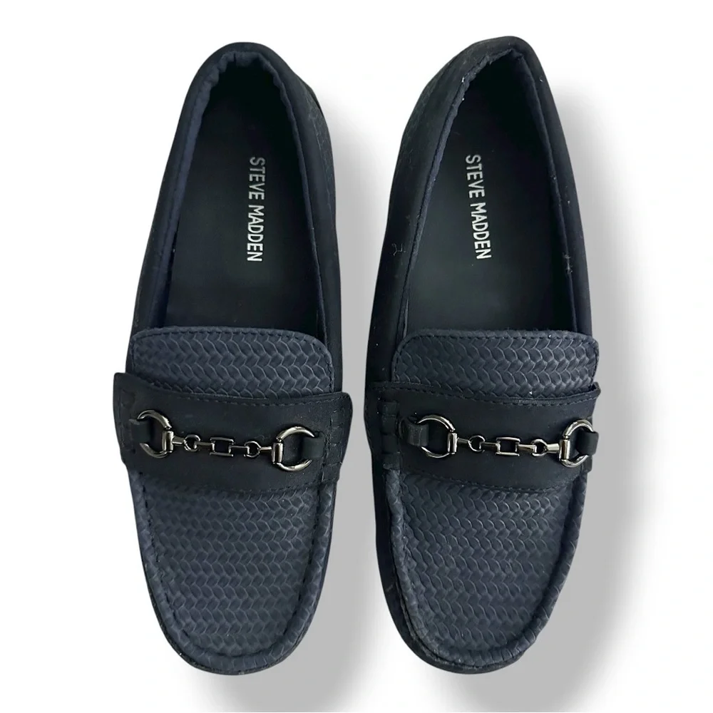 Steve Madden | Boys’ Navy Justinn Loafers (4)